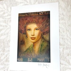 Kapricianna by Csaba Markus print lithograph